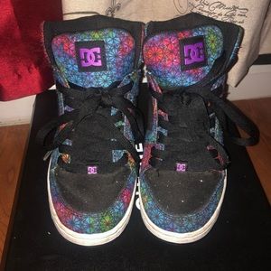 Multi colored DC sneakers